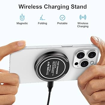 スマホアクセサリー DAIKONN633 Magnetic Wireless Charger Anker 633 Magnetic Wireless Charger (MagGo) | マグネット式 3